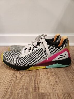 Reebok Nano X Training Shoes Mens 9 CrossFit Gym Workout Floatride Energy
